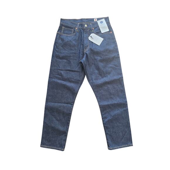 Levi’s Selvedge Japanese Fabric High Rise Boyfriend Jeans 30×27 NWT Streetwear - Picture 3 of 12